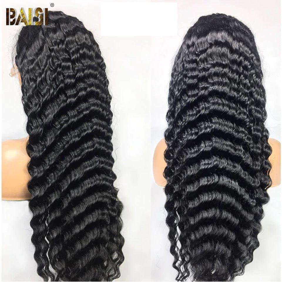 BAISI CUSTOMIZED Deep Wave LONG WIG 250% DENSITY 40 INCH