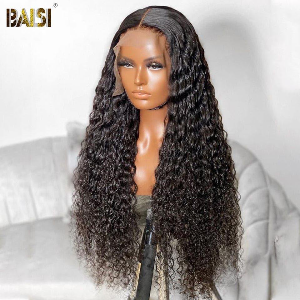 BAISI Acquista almeno 2 parrucche al prezzo di fabbrica fornitore 13x4 Lace Frontal Parrucca Water Wave In 100% Capelli Umani (Nessun Codice Necessario)