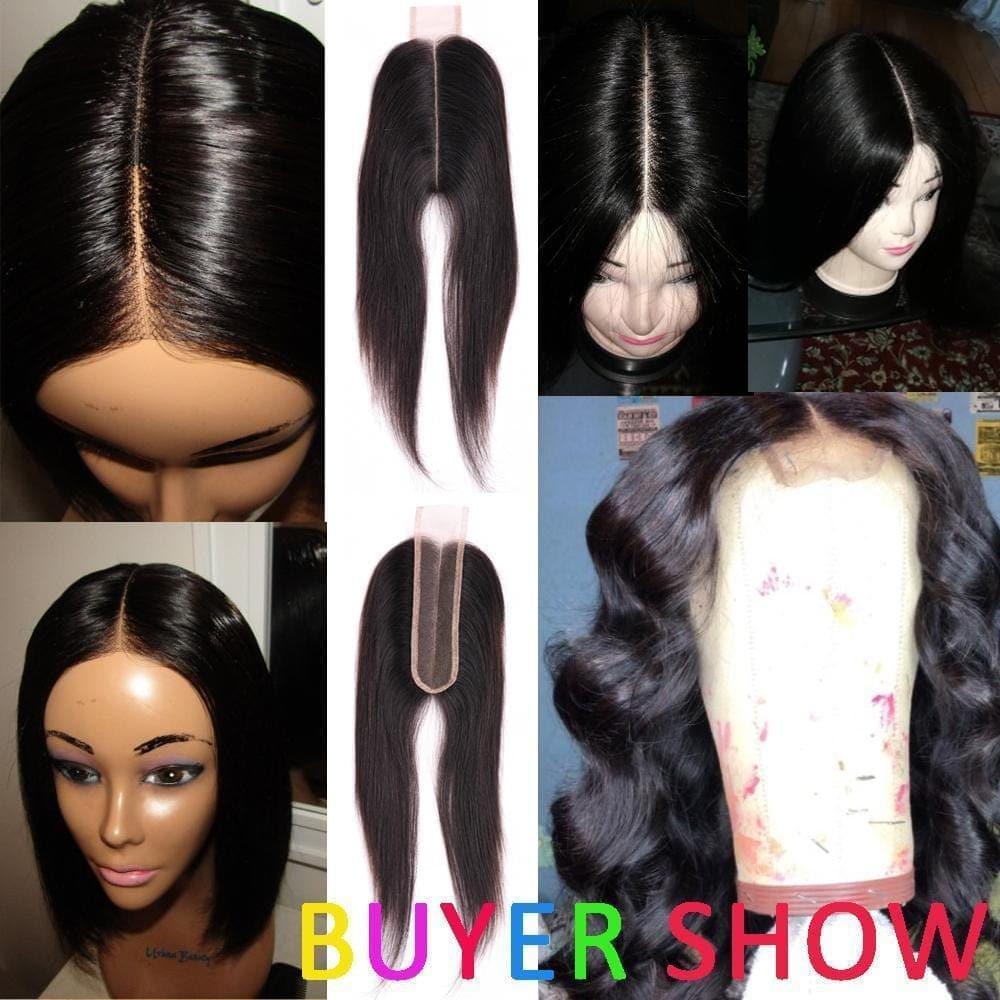 BAISI 10A Lace Closure Taille 2X6 En 100% Cheveux Vierges, Livraison Gratuite