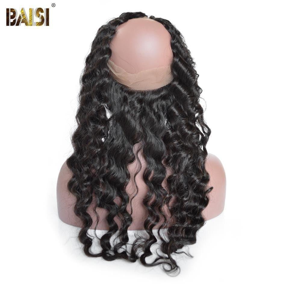 BAISI 8A 100% Virgin Hair Natural Wave 360 Band - Baisi Hair