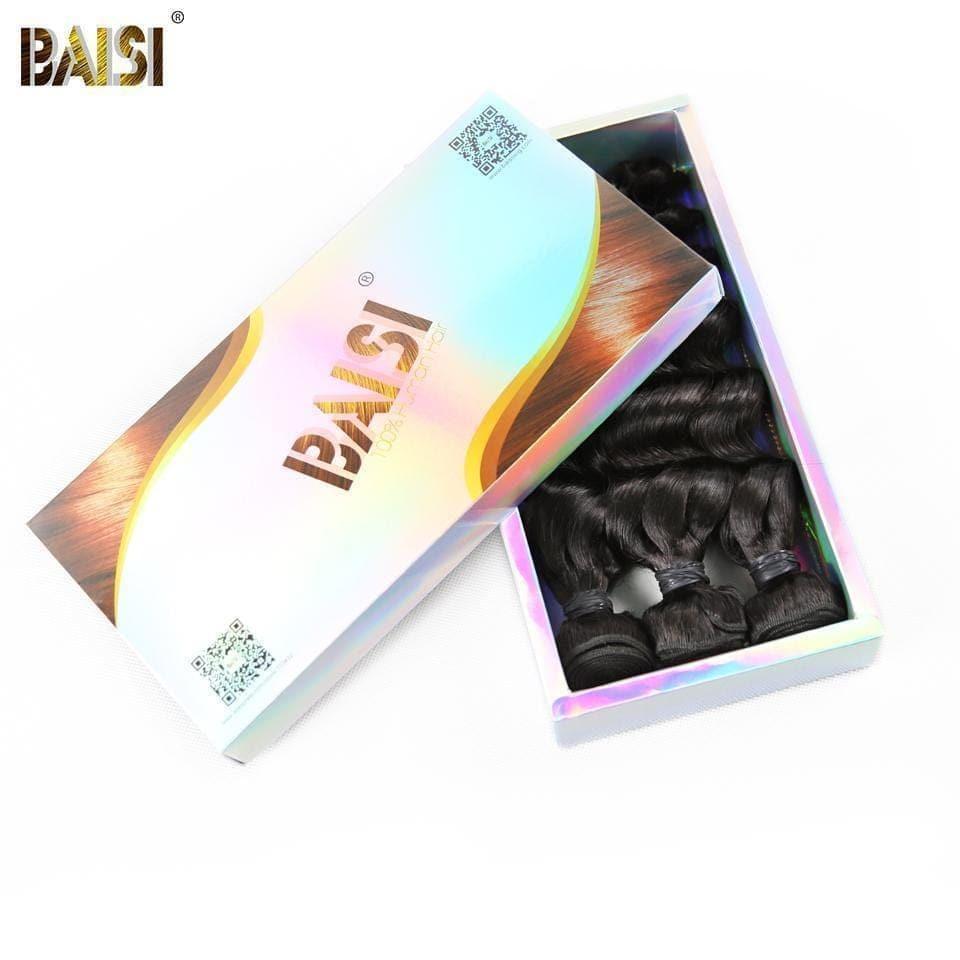BAISI 12A Natural Wave Virgin Hair Weave