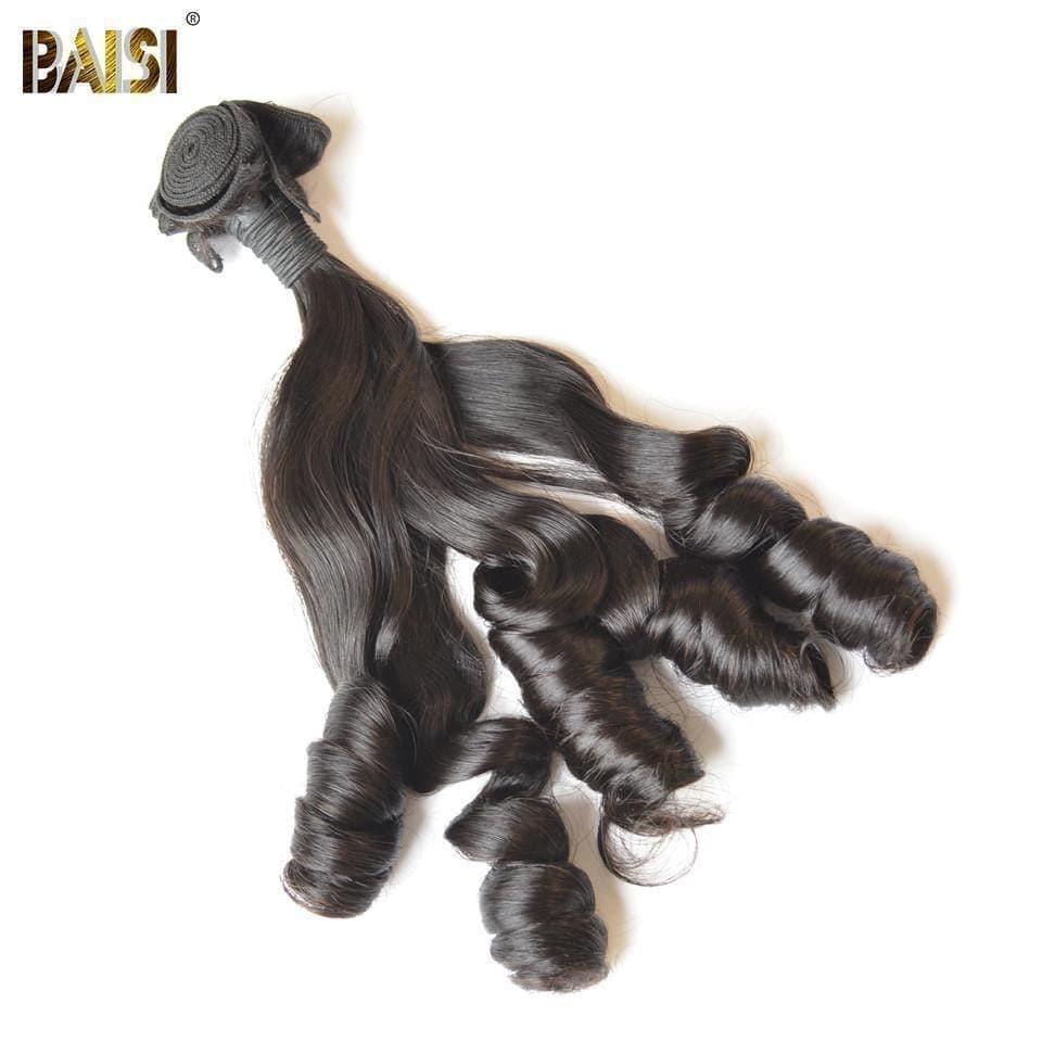 BAISI 7A Hair Weave Brazilian Virgin Funmi Hair Bouncy Curl
