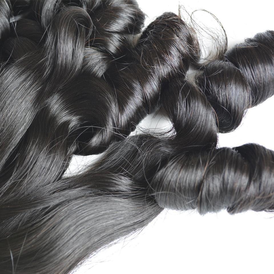 BAISI 10A Brazilian Virgin Hair Weave Funmi Curly Hair Bouncy Curl