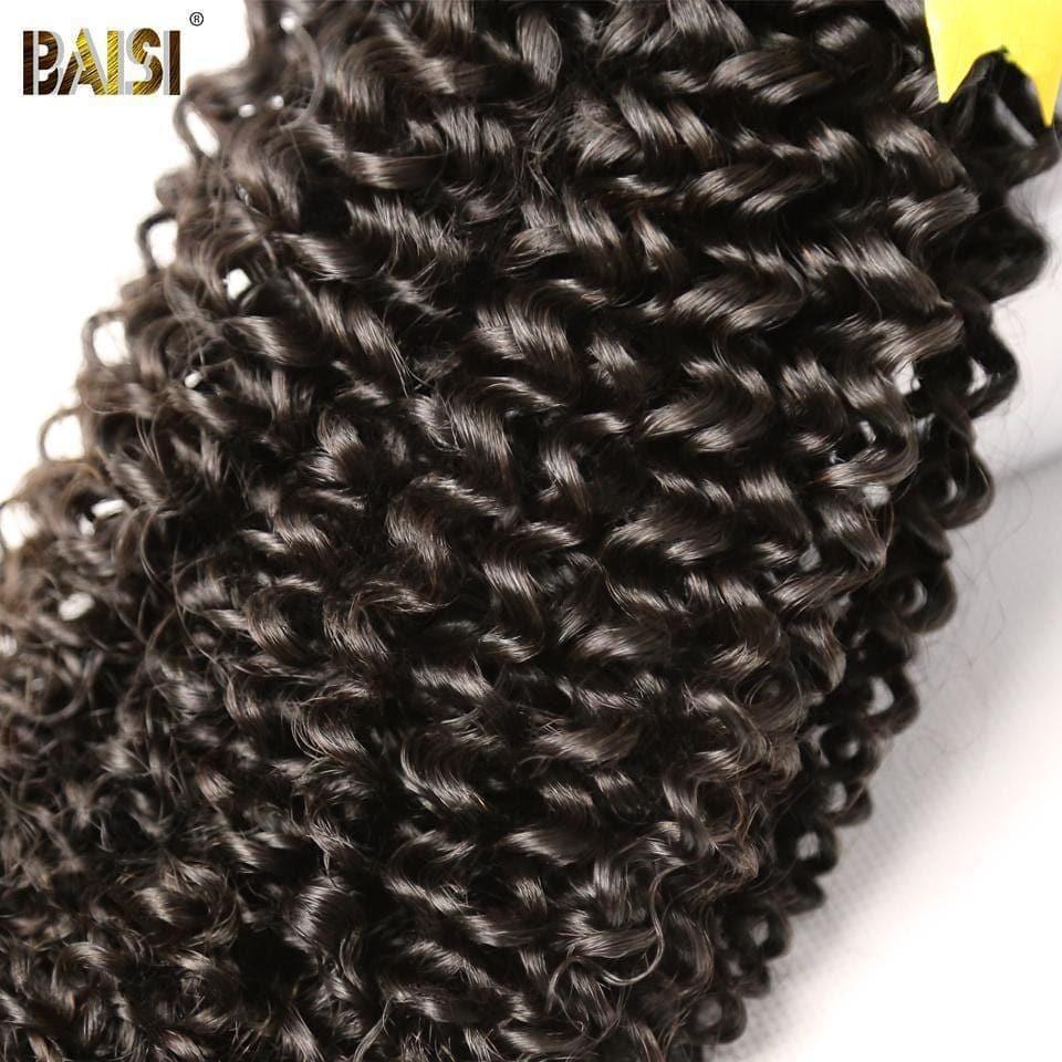BAISI 12A Kinky Curly Virgin Hair Weave