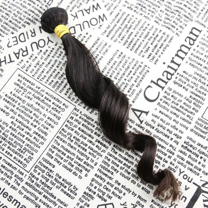 Amostra de cabelo BAISI 1PC, 25-30g em cabelo 100% humano, frete grátis