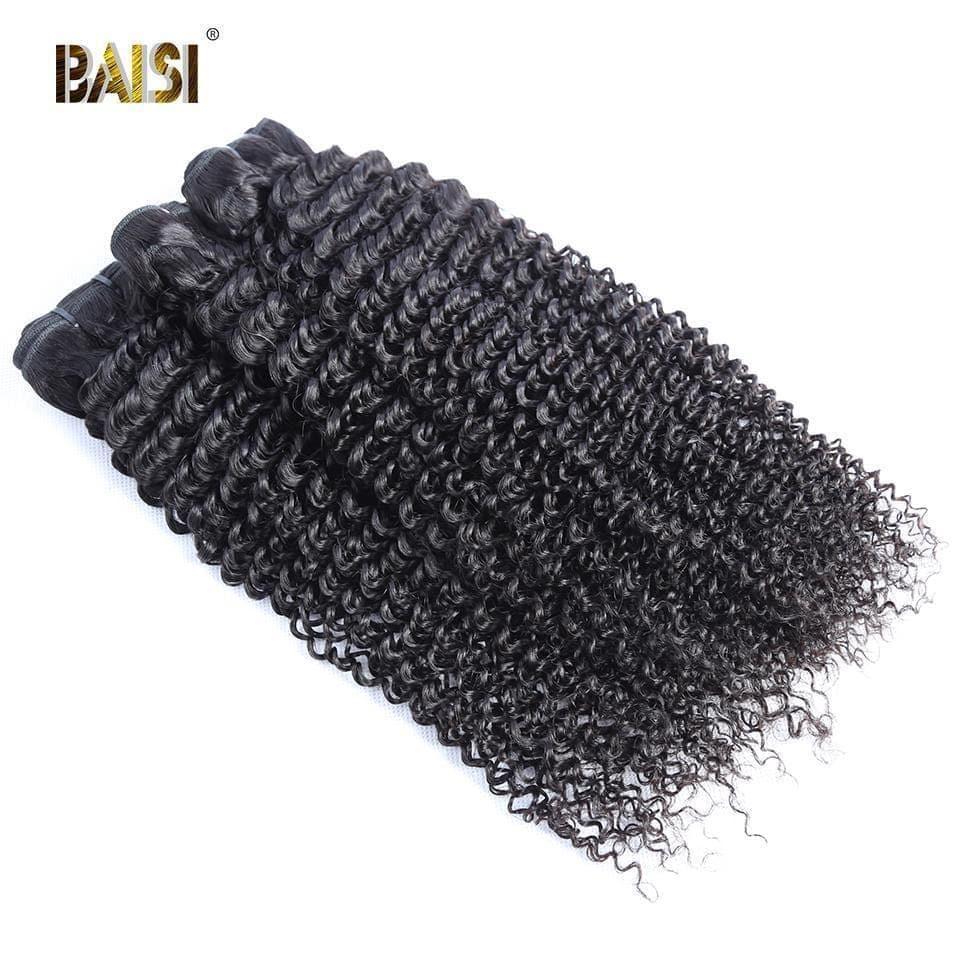 BAISI 8A Hair Weave Brazilian Virgin Hair Curly 8A Brazilian Virgin Hair hairbs 