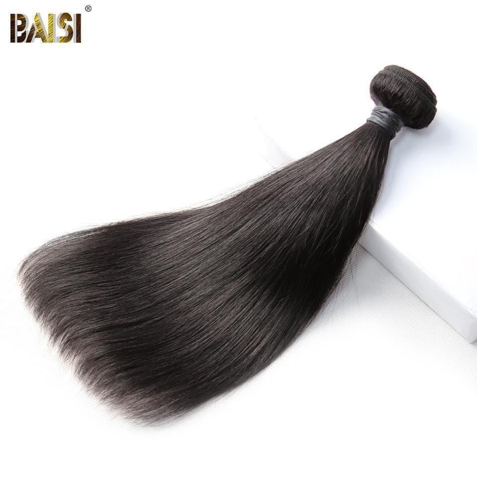 BAISI 10A Tessuto dritto dritto per capelli vergini