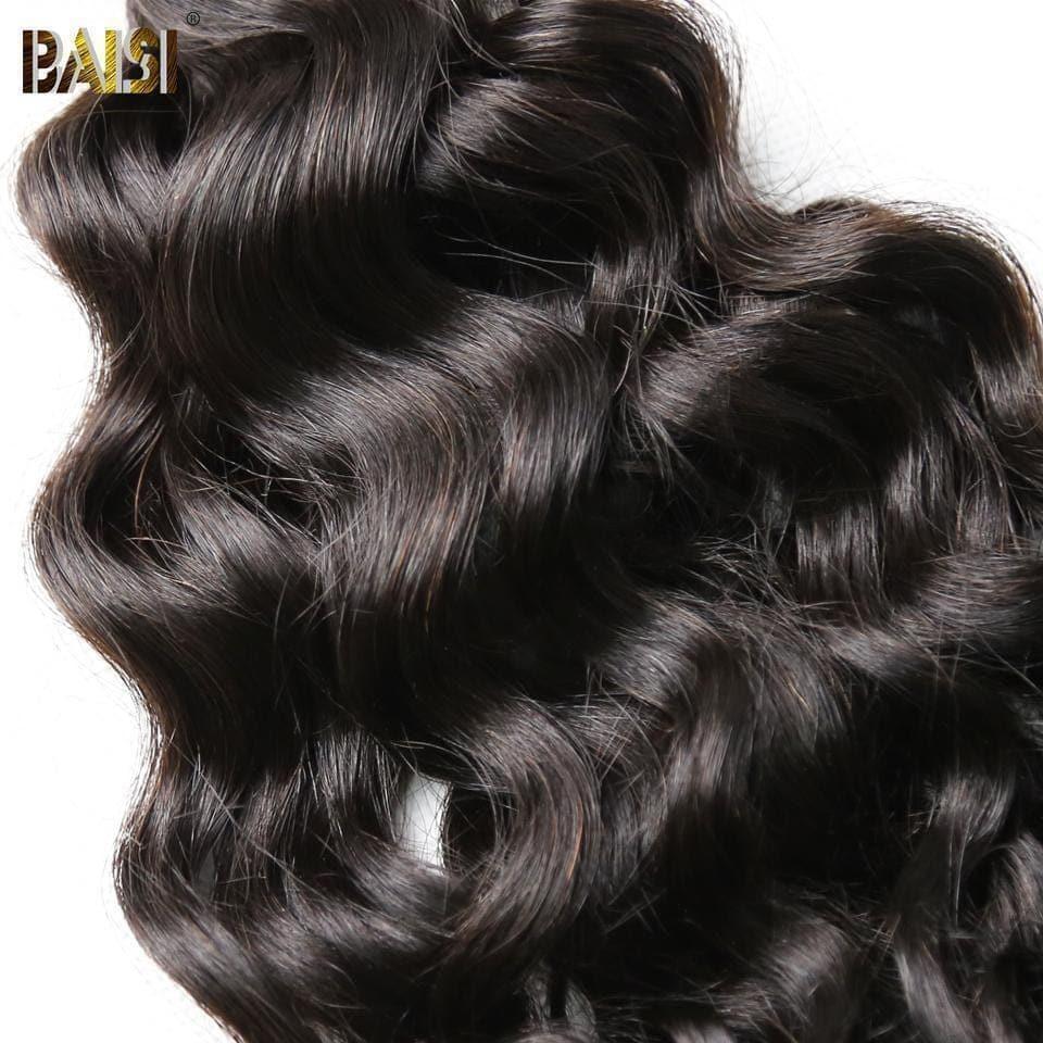 BAISI 10A Water Wave Virgin Hair Weave