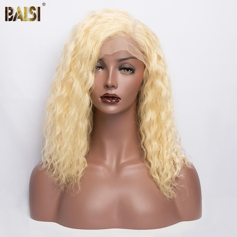 BAISI Bob Perruque Bouclée Deep Wave 13X4 Frontale 14 pouces 69€  100% Cheveux Humains
