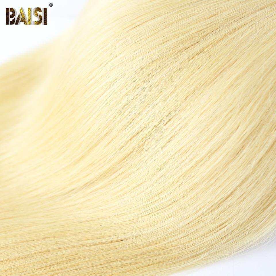 BAISI 12A Tissage Mèche 1B#613 En 100% Cheveux Humains Lisse