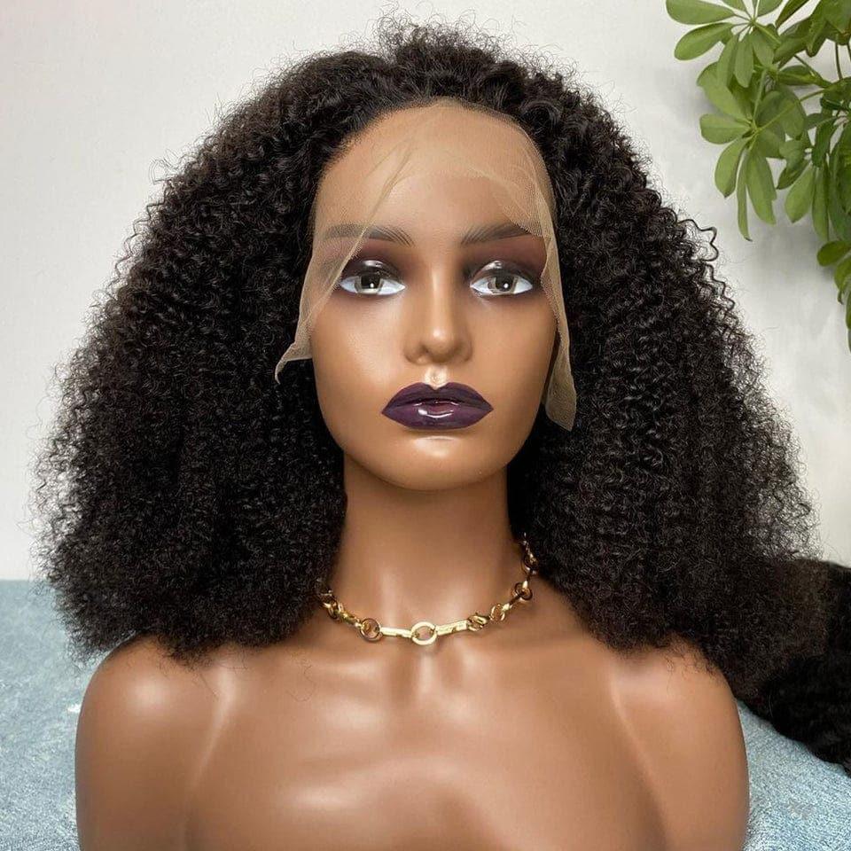 BAISI Acquista almeno 2 parrucche al prezzo di fabbrica fornitore 13X4 lace frontal riccio onda 28 Pollici 179€ o in Francia IVA 0€ arrivo 48H T parte lace parrucca afro riccia in 100% capelli umani veri (Nessun Codice Necessario)